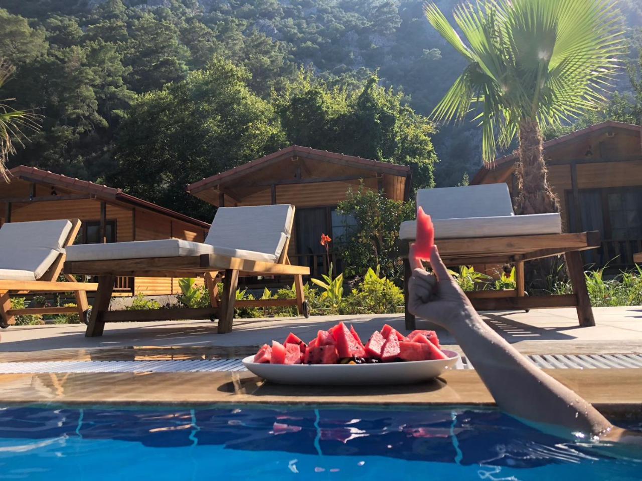 Dolunay Apart Hotel Çıralı Exteriör bild